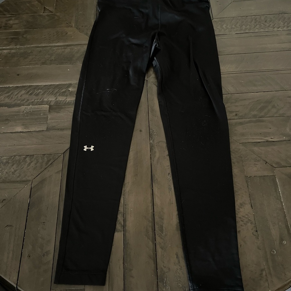 Under Armour Jet Black Performance Leggings